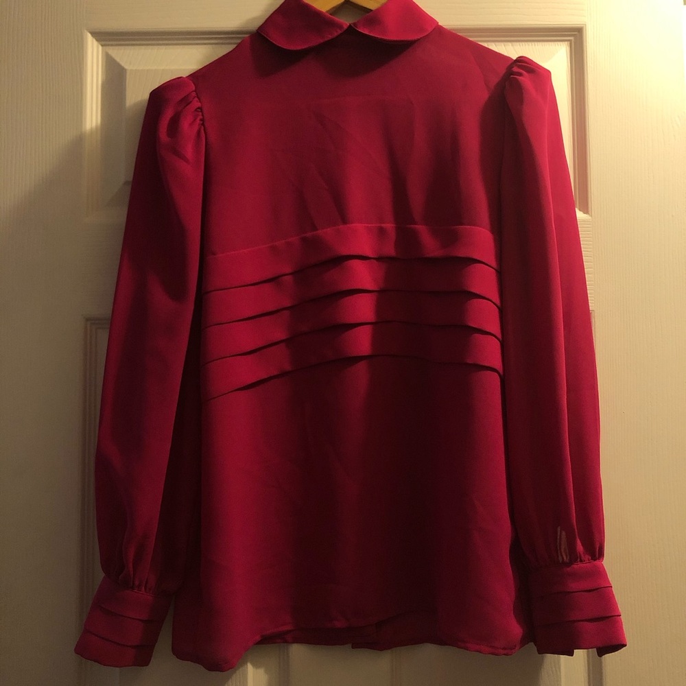 Vintage Pink Blouse